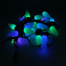 Φω'τα σειράς των RGB σειράς PVC SMD5050 παγωμένων φω'τα βολβών οδηγήσεων ύφους δεκαεξάμπιτων μίνι